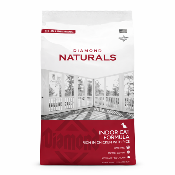 דיימונד נטורלס לחתולי בית עשיר בעוף ואורז 3 קילוגרם
