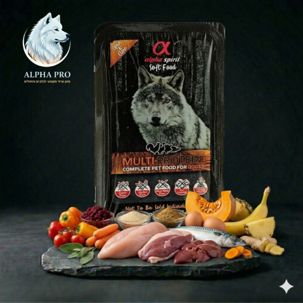 אריזת אלפא ספיריט מולטי פרוטאין