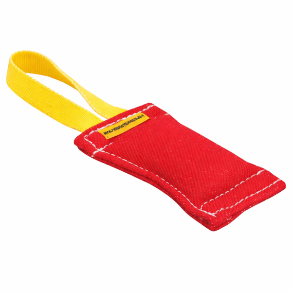 FDT פפירול לכלב מבד פשתן צרפתי עם ידית 6*20 ס"מ