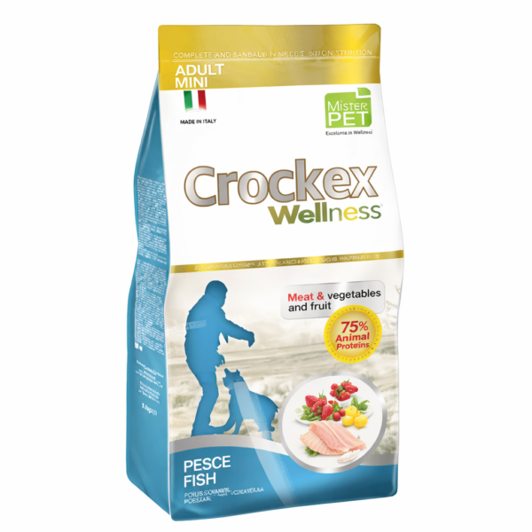 קרוקקס כלב בוגר מיני דגים 2 קילוגרם